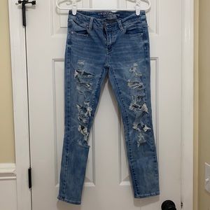 American Eagle jegging ankle size: 4